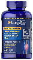 Для суглобів і зв'язок Double Strength Glucosamine, Chondroitin MSM Joint Soother 480 таб