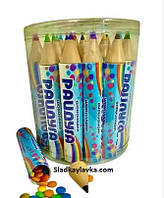 Драже Шоколадне Веселка Олівець 24 шт (Aras)