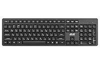 Клавіатура мембранна бездротова 2E KS260 WL EN/UK чорна (Niz15813)