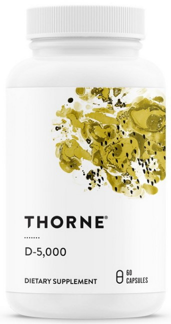 Вітамін Д Thorne Research D-5,000 60 капсул