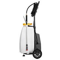 Обприскувач акумуляторний на колесах 40 л 2E AquaSpray 40LR 12В N, фото 3