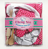 Кухонний набір для дівчаток / костюм шеф повара, фото 5