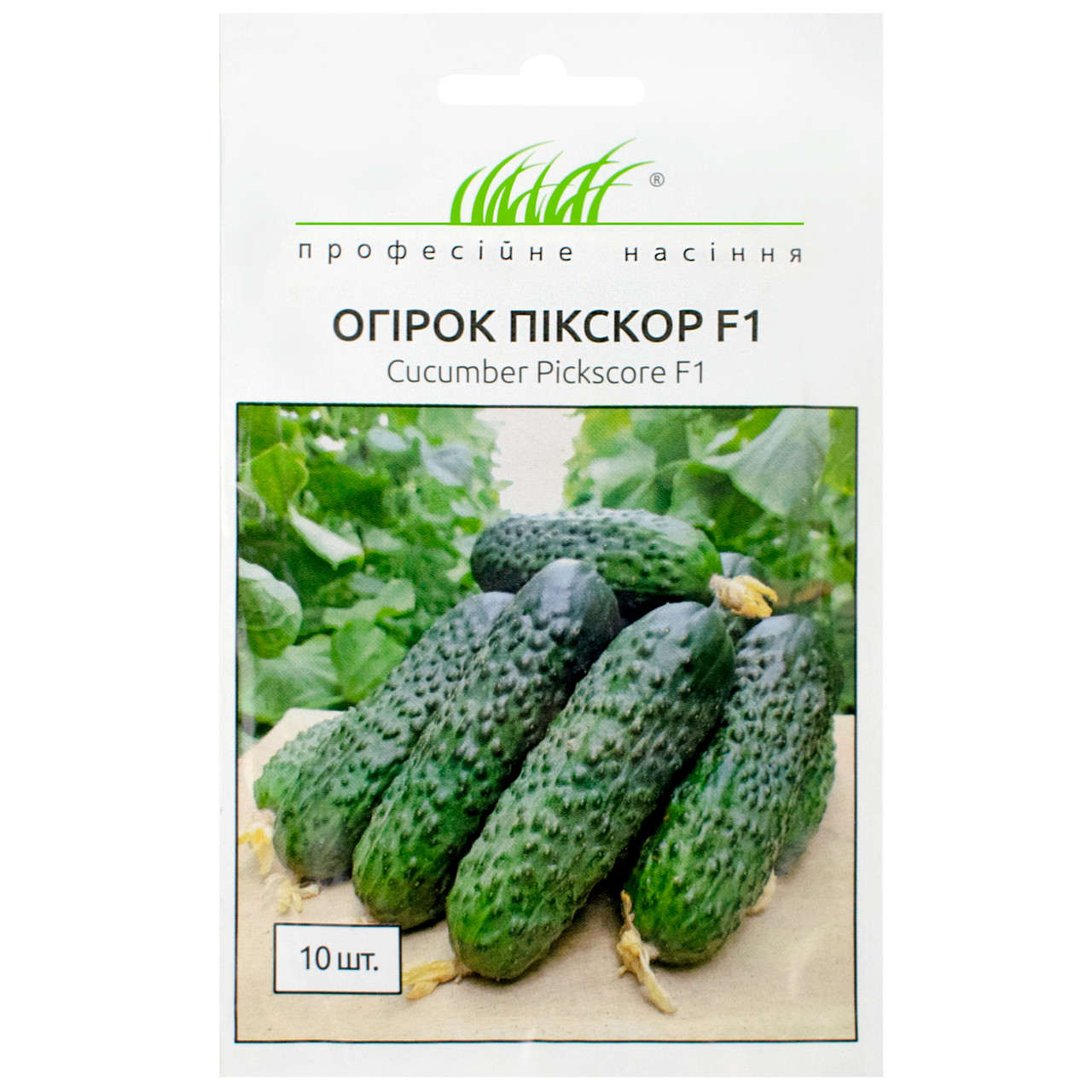 Огірок Пікскор F1 10 шт Nunhems Zaden Професійне насіння, фото 1