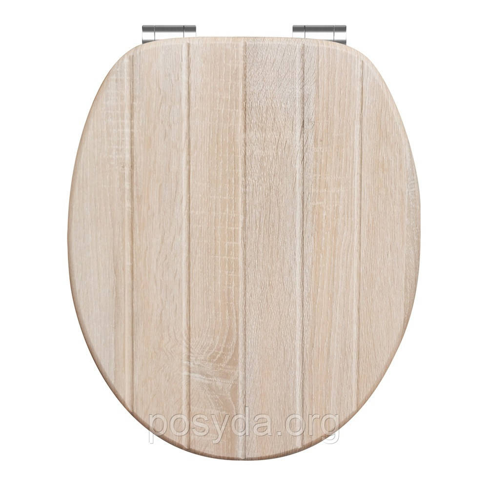 Кришка для унітазу Edessa 37.5x5.5x45.6 см AWD Interior AWD02181911 МДФ, фото 1