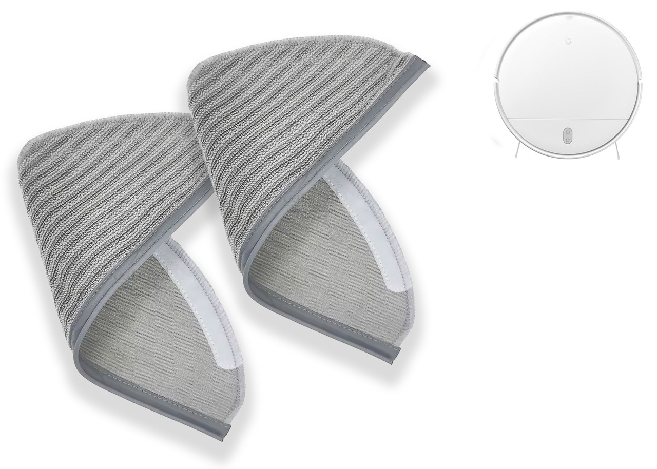 Серветки 2шт для робота-пилососа Xiaomi Robot Vacuum Mop Essential (Mijia G1)