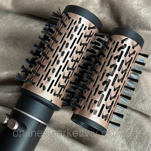 Купить Фен щетка для сушки волос с вращением насадок, 1000Вт, RAF