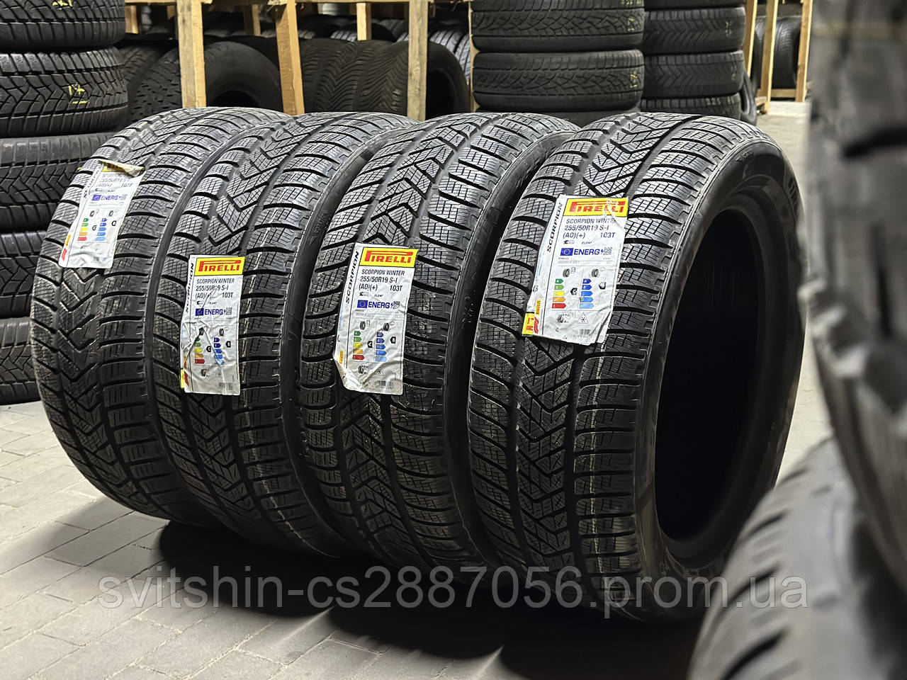 Шини нові зима 255/50R19 103T PIRELLI SCORPION Winter AO SEAL 2020, фото 1