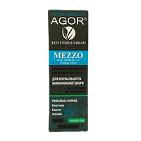 Крем денний для нормальної та комбінованої шкіри MEZZO, 50 мл, AGOR (зимова серія)