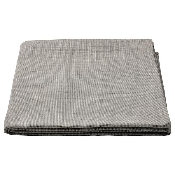 Скатертина IKEA SVARTSENAP 145x240 см Сіра 005.459.30