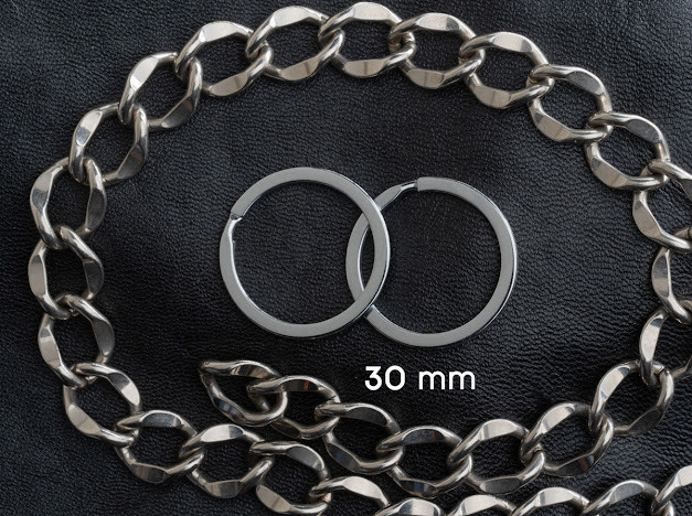 Кільце пласке. 30мм, фото 1