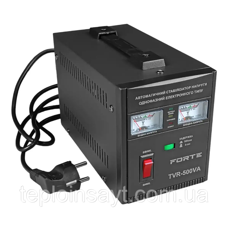 Стабілізатора напруги Forte TVR-500VA