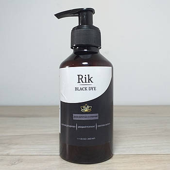 Засіб для боротьби з сивиною Rik Black Dye 200 мл Шампунь для сивого волосся (X-1423)