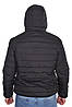 Куртка чоловіча демісезонна Bihor 24-B-215 чорна, фото 8