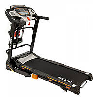 Доріжка бігова Atleto A13 електрична + масажер + гантелі для дому R_2456