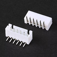 Роз'єм кутовий XH 2,54 мм 6-контактний Балансувальний роз'єм JST-XH2.54 Female 6pin