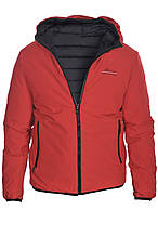 Куртка чоловіча демісезонна Bihor 24-B-215 червона