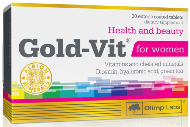 Вітаміни і мінерали для жінок OLIMP Gold-Vit For Women 30 tab