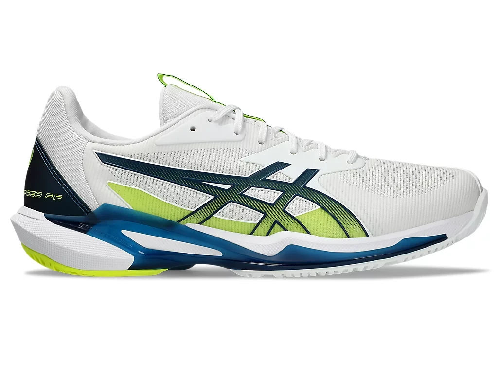 Кросівки для великого тенісу чоловічі Asics Solution Speed FF 3 1041A438-102 WHITE/MAKO BLUE
