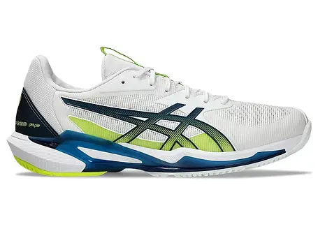 Кросівки для великого тенісу чоловічі Asics Solution Speed FF 3 1041A438-102 WHITE/MAKO BLUE, фото 1