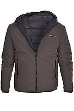Куртка чоловіча демісезонна Bihor 24-B-215 темно-коричнева