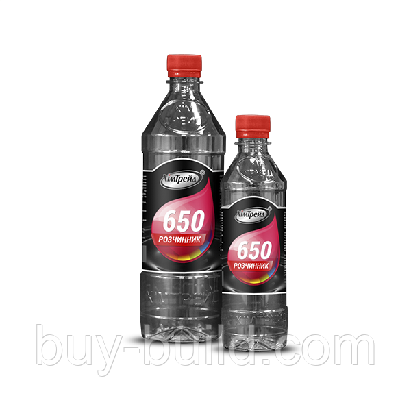 Розчинник 650 0.9л. (0.610кг) (15шт/уп)