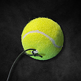 М'ячики для боксу для дітей, боксерський тренажер пов'язка з тенісним м'ячем Hechpro HP285, фото 9