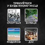 Файтбол fight ball тренажер, мяч на резинці файтбол тренажер з тенісним мячиком м'яч Hechpro HP285, фото 6