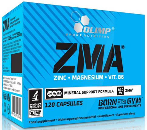 Тестостероновый бустер Olimp ZMA 120 капсул, фото 1