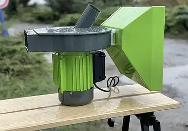 Кормоподрібнювач Grasser GFG 3500 – потужний та ефективний інструмент для подрібнення зерна! Зернодробілка, фото 3