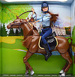 Лялька Defa Lucy 8420 кінна поліція, фото 2