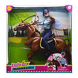 Лялька Defa Lucy 8420 кінна поліція, фото 3