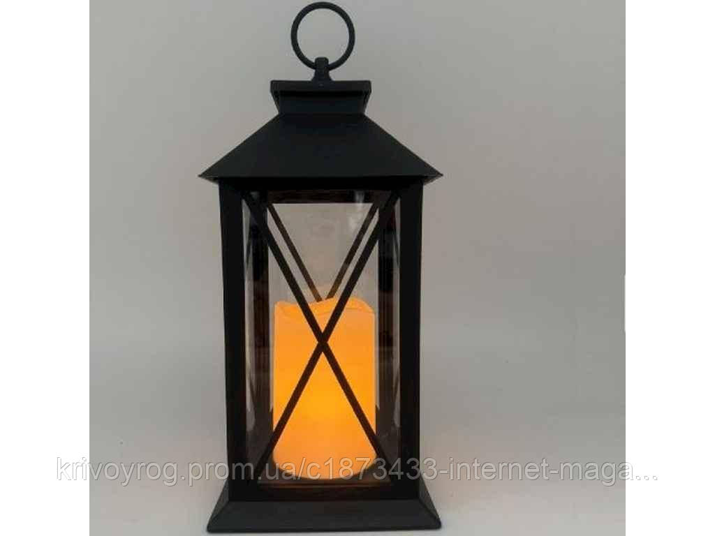 Лампа-ліхтар із підсвічуванням 14*28см R96345 ТМ STENSON, фото 1