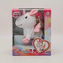 Конячка M 5599 I UA розміром 17см, дистанційне керування, звук, музика, 2 види, в коробці 21-24,5-14см, фото 3