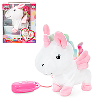 Конячка M 5599 I UA розміром 17см, дистанційне керування, звук, музика, 2 види, в коробці 21-24,5-14см, фото 2