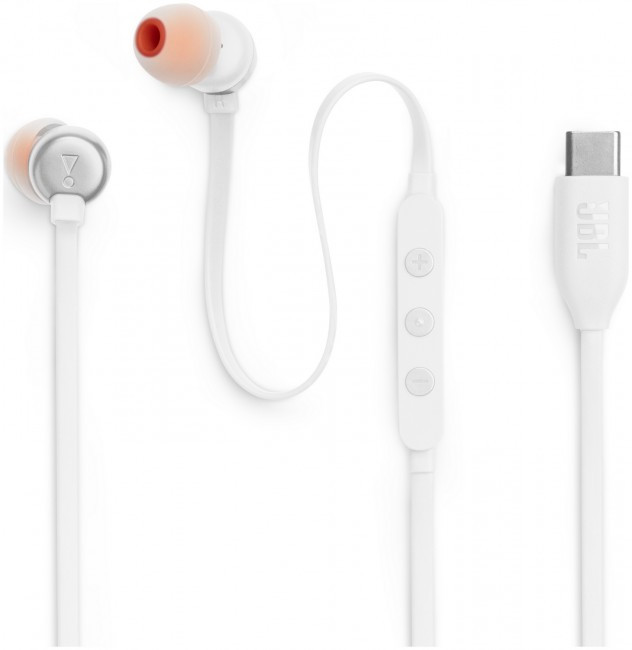 JBL T310C White