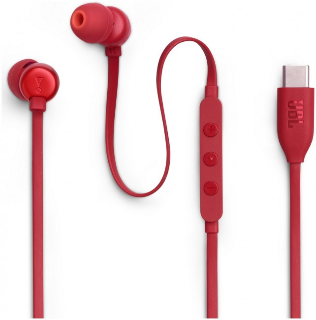 JBL T310C Red