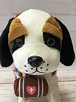 Собака M 4879 I UA на дистанційному управлінні, плюш, музика, ходить, рухає хвостом, на батарейках, 3 види., фото 3