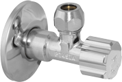 C406281 Кран вентильний для сантехприладів Ø1/2" х 3/8" VA Albertoni srl