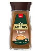 Розчинна кава Jacobs Velvet CREMA в скляній банці 200 гр