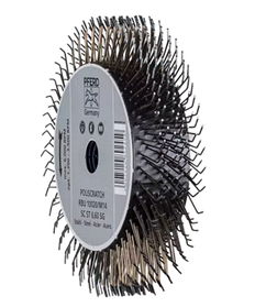 Дискова щітка неплетена 100мм для видалення антикору та мастики