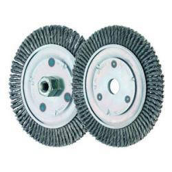 Щітка дискова, плетена 125*12мм*М14 дріт-0,35мм виконання COMBITWIST нерж. INOX