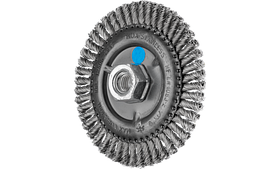 Щітка дискова 125*6мм*М14 дріт-0,5мм в жгутові  Pipeline PIPE INOX для трубопроводів