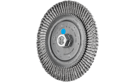 Щітка дискова 178*6мм*М14 дріт-0,5мм в жгутові Pipeline  PIPE INOX для трубопроводів