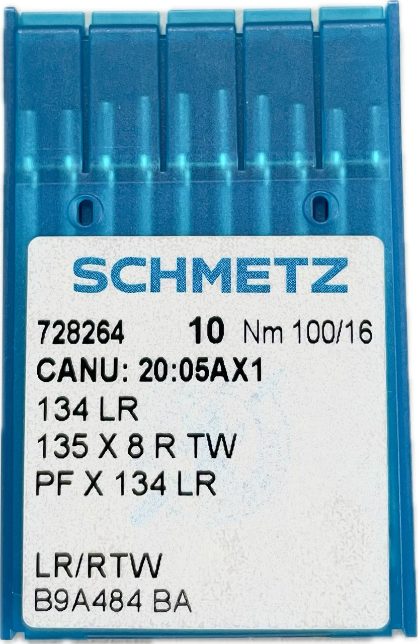 Голки Schmetz для Шкіри 134 LR (DPx5 LR) №100 для промислових швейних машин