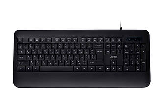 Клавіатура провідна 2E KS109 USB-A EN/UK/RU чорна