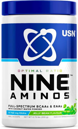 Амінокислоти USN Nine Aminos 330гр драже, фото 1