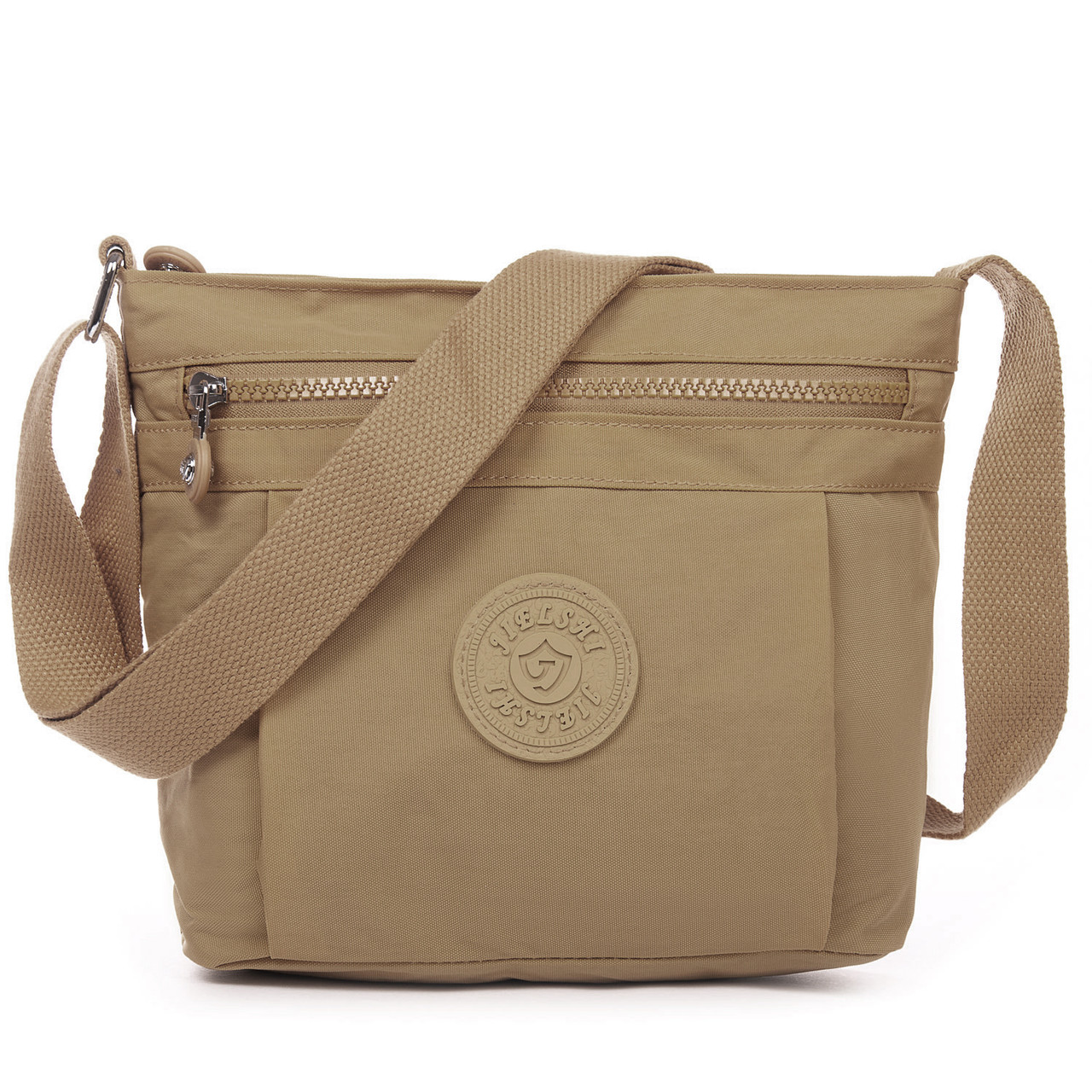 Сумка жіноча Текстиль поліамід 1916 коричневий.Купити жіночу сумку гуртом і в роздріб в Одесі 7 км, фото 1