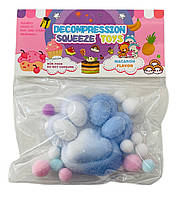 Таба Лапка м'яка іграшка антистрес сквіш лапки котика