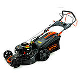 Газонокосарка бензо. LM53E-SP-V, 5,5к.с., ширина захвату 53см, висота скош. 30-80мм, травозбірник 70л,, фото 3