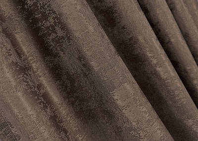 Шторна тканина жакард, колекція "Sultan XO", Туреччина, висота 2,7м. Колір коричневий. Код 1557ш